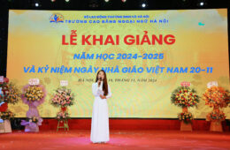 Lễ khai giảng năm học 2024 – 2025 Trường Cao đẳng Ngoại Ngữ Hà Nội