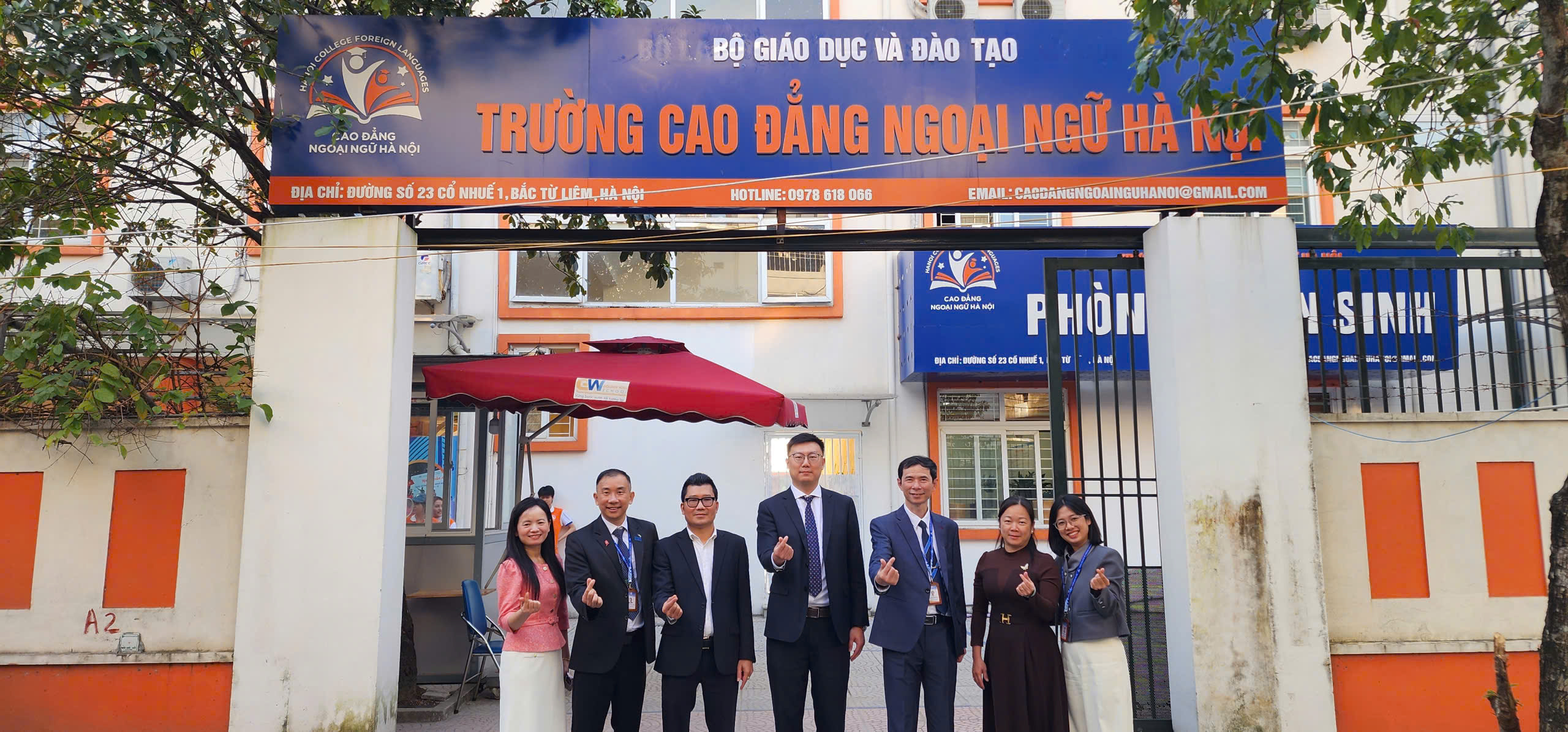  LỄ KÝ KẾT HỢP TÁC GIỮA TRƯỜNG CAO ĐẲNG NGOẠI NGỮ HÀ NỘI VÀ TRƯỜNG ĐẠI HỌC SƯ PHẠM QUẢNG TÂY